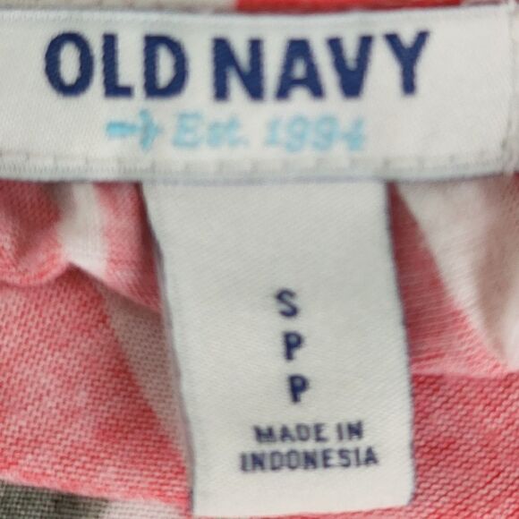 OLD NAVY WOMEN'S ELASTIC WAIST AND ARM CUFFS SCOOP NECK TOP PINK SIZE SMALL - Picture 6 of 7